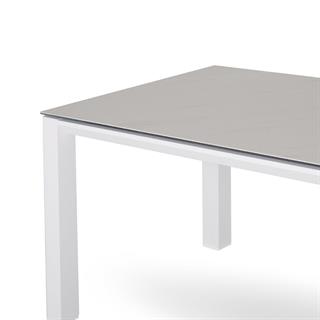 Metal Concept White 150 cm Outdoor Dining Table