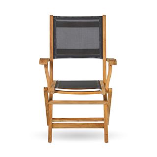 Arona Batyline Katlanır Kollu Sandalye-Black