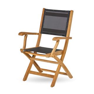 Arona Batyline Katlanır Kollu Sandalye-Black