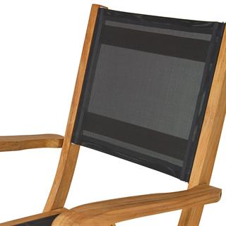 Arona Batyline Katlanır Kollu Sandalye-Black