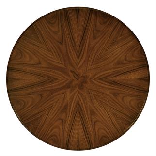 Jonathan Charles Art Deco Rosewood Yuvarlak Yan Sehpa