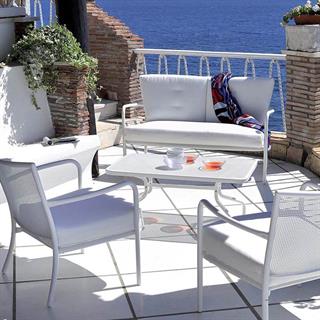 Emu Athena Matt White 2-Seater Sofa