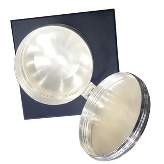 Ralph Lauren Home Aubrey Silver Yuvarlak Kutu