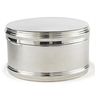 Ralph Lauren Home Aubrey Silver Yuvarlak Kutu