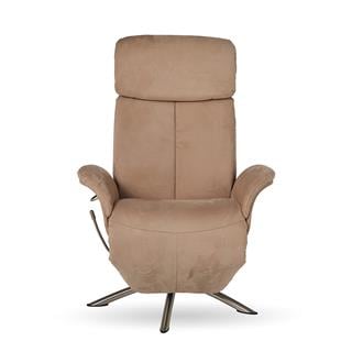 Balance Tekli Koltuk-(Medium)-Fabric Challanger (364) Liver (98708)-Base Brushed