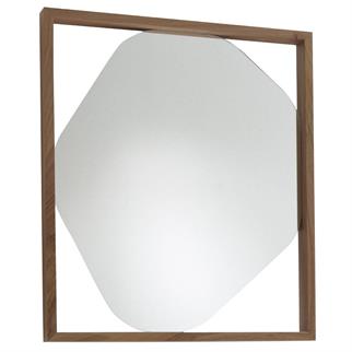 Ligne Roset Walnut Belize Mirror