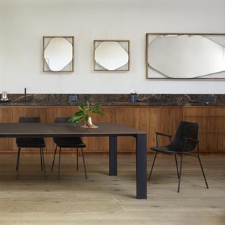 Ligne Roset Walnut Belize Mirror