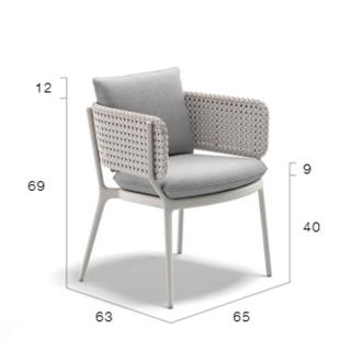 Dedon Bellmonde Summit Kollu Sandalye