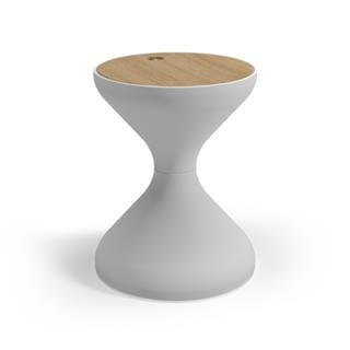Gloster Bells White Yan Bahçe Sehpası