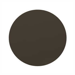 Belt 120R Alçak Orta Sehpa-Base Bronzed Brass -Top Chocolate Painted Glass