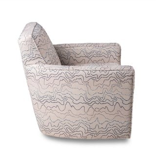 Bauhaus Bexley Swivel Accent Topographic Seaside Koltuk