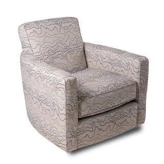 Bauhaus Bexley Swivel Accent Topographic Seaside Koltuk