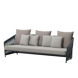 Kettal Bitta Lounge Shore Line 3-Seater Sofa