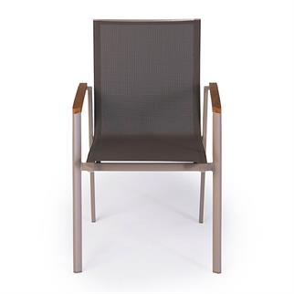 Purer Bondi Brown Kollu Sandalye