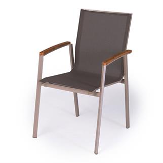 Purer Bondi Brown Kollu Sandalye