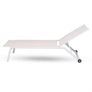 Purer Bondi White Şezlong
