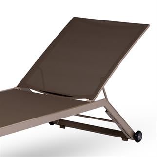 Purer Bondi Mink Brown Şezlong