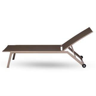 Purer Bondi Mink Brown Şezlong