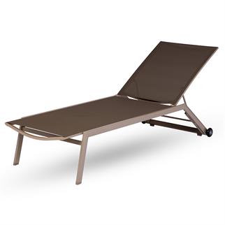 Purer Bondi Mink Brown Şezlong