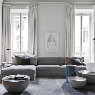 Meridiani Bongo 45 cm Yuvarlak Yan Sehpa