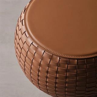 Bongo TB2 Kuoıo Alçak Yan Sehpa-Saddle Leather Natural