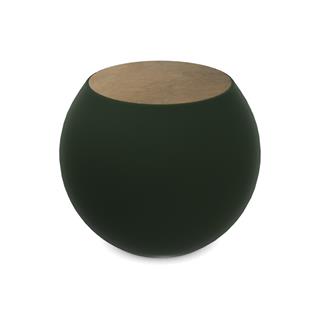 Bongo TB2 Yan Sehpa-Top Bronzed Brass-Finish Matt Forest Laquered-(BONGOTB2-IN)