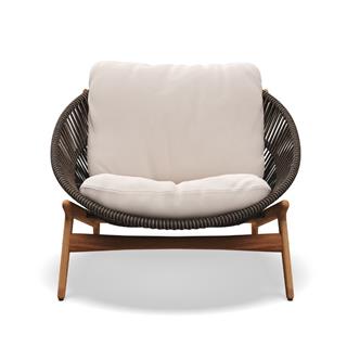 Gloster Bora Fife Bone Lounge Chair