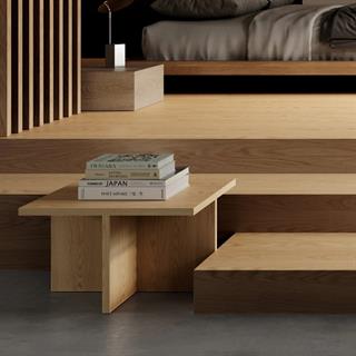 101 Copenhagen Brutus Natural Oak Orta Sehpa