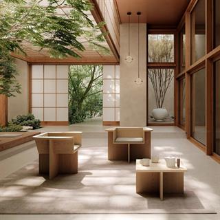 101 Copenhagen Brutus Natural Oak Orta Sehpa