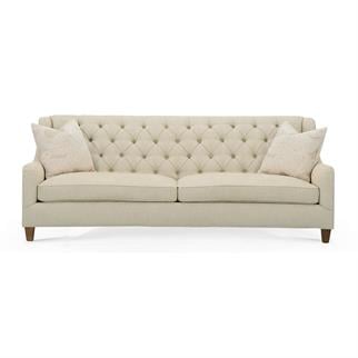 Jonathan Charles Buckingham Bleached Walnut Sofa