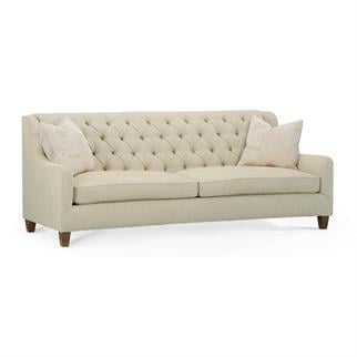 Jonathan Charles Buckingham Bleached Walnut Sofa