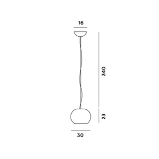 Foscarini Buds 3 Bej Avize