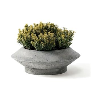 Ethimo Bulbi Grigio Carbon Saksı