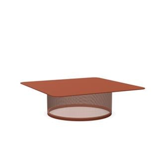 Emu Cabla Maple Red Kare Bahçe Orta Sehpası