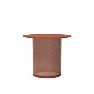 Emu Cabla Maple Red Yuvarlak Yan Bahçe Sehpası