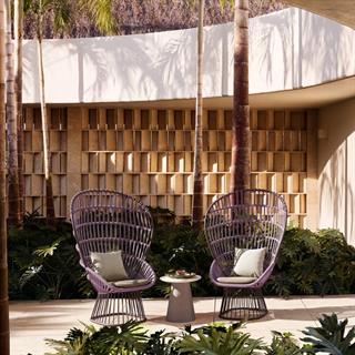 Kettal Cala Ash Yuvarlak Yan Sehpa