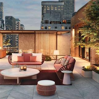 Kettal Cala Ash Yuvarlak Yan Sehpa