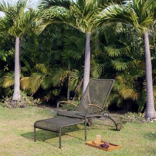 Alfresco Capri Opti Anthracite Şezlong