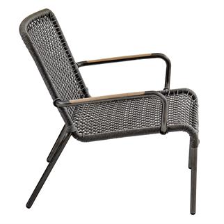 Alfresco Opti Anthracite Şezlong