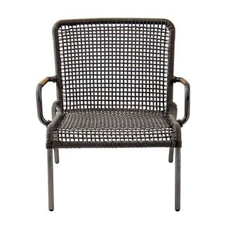 Alfresco Opti Anthracite Şezlong