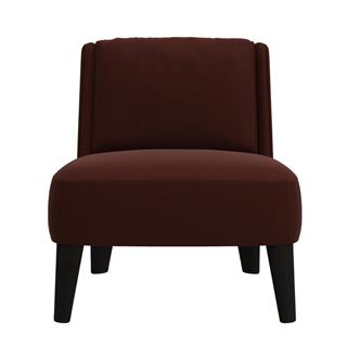 Meridiani Cecile Burgundy Armchair