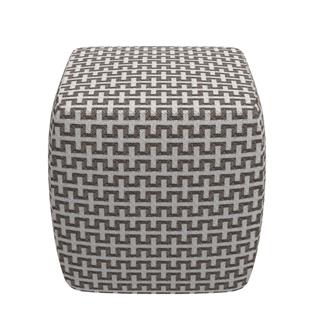 Meridiani Charlot Beige Bruny Square Pouf
