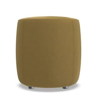 Meridiani Charlot Mustard Round Pouf