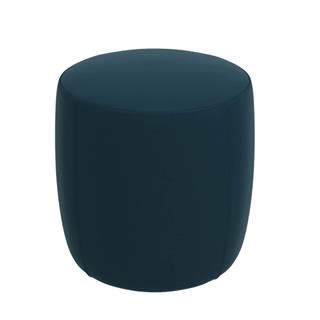 Meridiani Charlot Navy Round Pouf