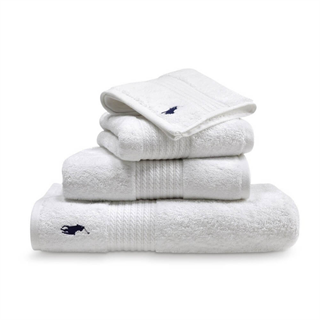 Ralph Lauren Home Home Polo Player White Banyo Havlusu