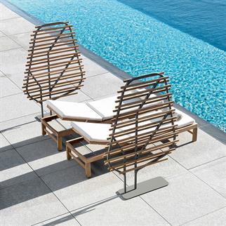 Ethimo Clostra Teak Grey Paravan