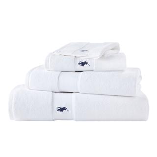 Ralph Lauren Polo Player White 90x170 Banyo Havlusu