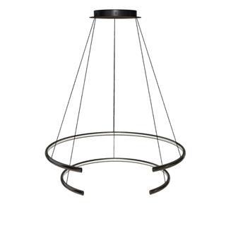 Comet Tavan Aydınlatma-Natural Silver (M326)-Matt Black (M055)