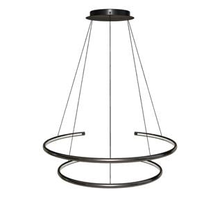 Comet Tavan Aydınlatma-Natural Silver (M326)-Matt Black (M055)