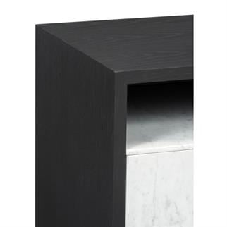 Jonathan Charles Fusion Ebonised Oak Komodin